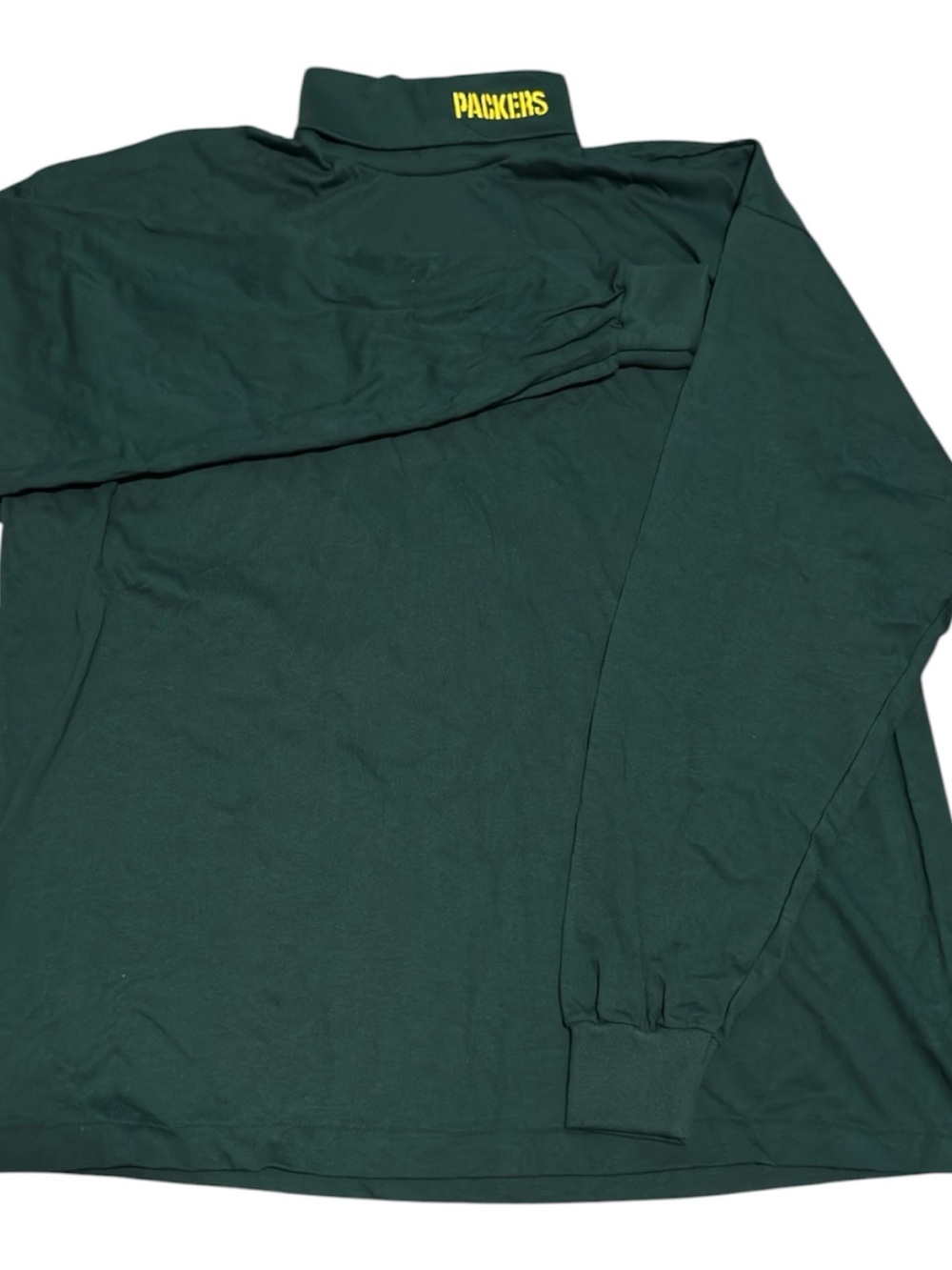 Vintage Riddell Packers Dark Green Long-Sleeve Turtleneck